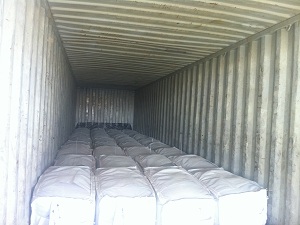 bitumen 6070 80100 on polycube 24 tons per 20ft container