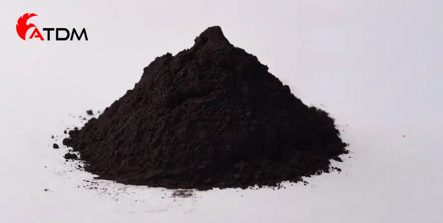 Industrial hematite powder supplied by ATDM, a reliable hematite supplier for drilling and cement applications