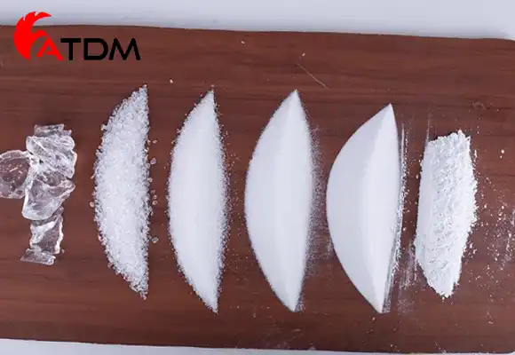 Micro silica in different particle forms used for industrial and concrete applications