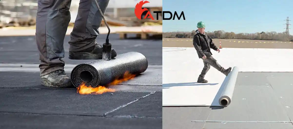 bitumen membrane vs pvc membrane
